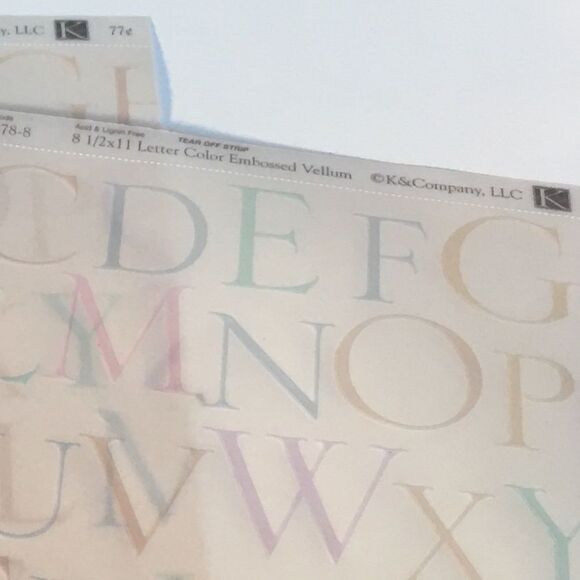 GORGEOUS HAND Selected Set of Scrapbook Paper! - Picture 11 of 12